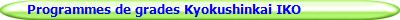 Programmes de grades Kyokushinkai IKO